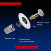 REZZI Sink Plug Replacement Universal Pop Up Stopper with Removable