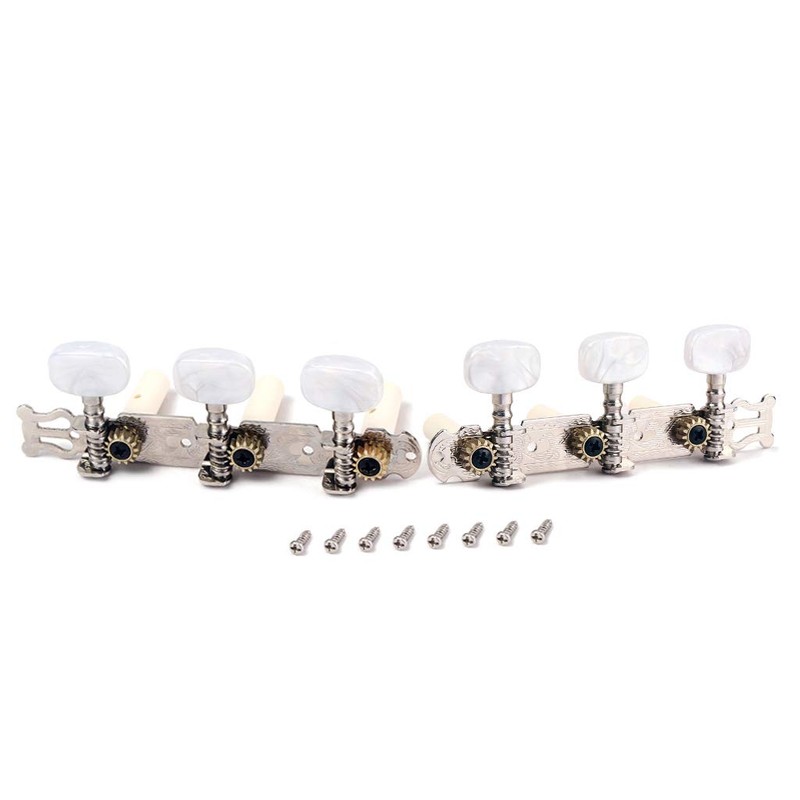 Alnicov 2 Pcs Guitar Machine Heads Tuning Pegs Tuning Keys