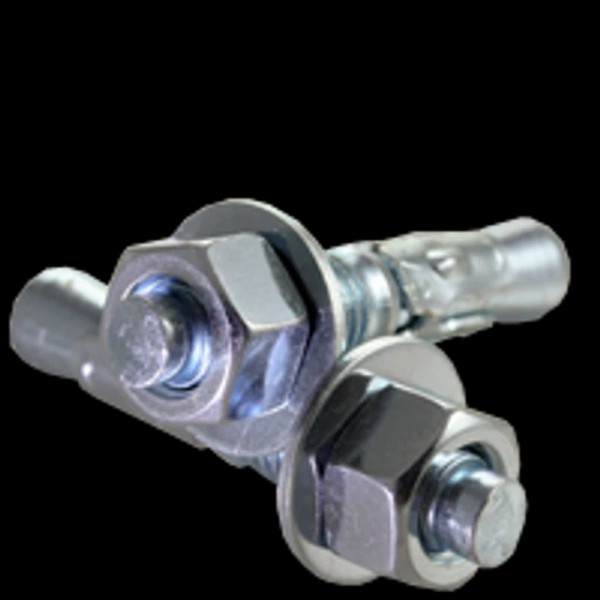 Unbranded 1/4"-20 x 1 3/4" Commercial Wedge Anchors, Zinc-Plated Finish