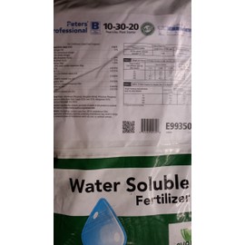 Peter's 10-30-20. 1/2 Pound. Blossom Booster Water Soluble Fertilizer with Micro Nutrients.