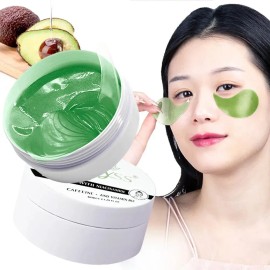 Vsyss Parches Hidrogel Ojos Colágeno Péptidos Reduce Bolsas Ojeras Lifting Contorno Antiarrugas Iluminador Hidratante Cafeína Vitamina B12 Niacinamida