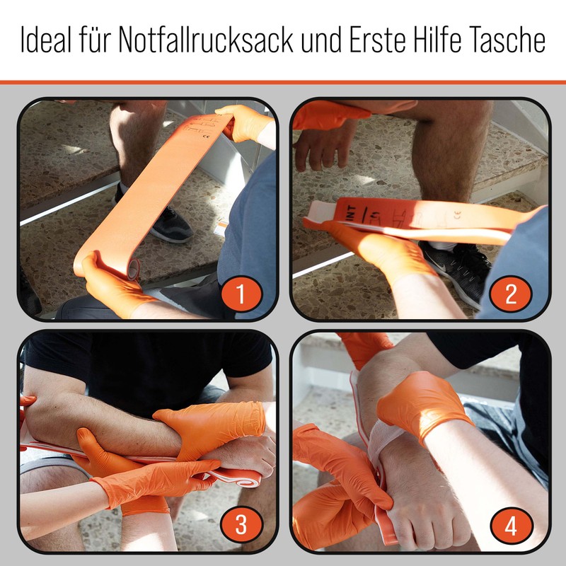 Pulox Set of 2 splint splints 91 x 11 cm
