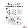 Wheel Lock Kit for Mercedes GLE 2015-2018 M14X1,5 Bolt Black