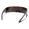 ShadyVEU 80s Futuristic Cyclops Mono Lens Mirrored Cyberpunk Visor Sunglasses
