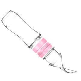 Haakaa - Cuchara de silicona para alimentos para bebé, color gris