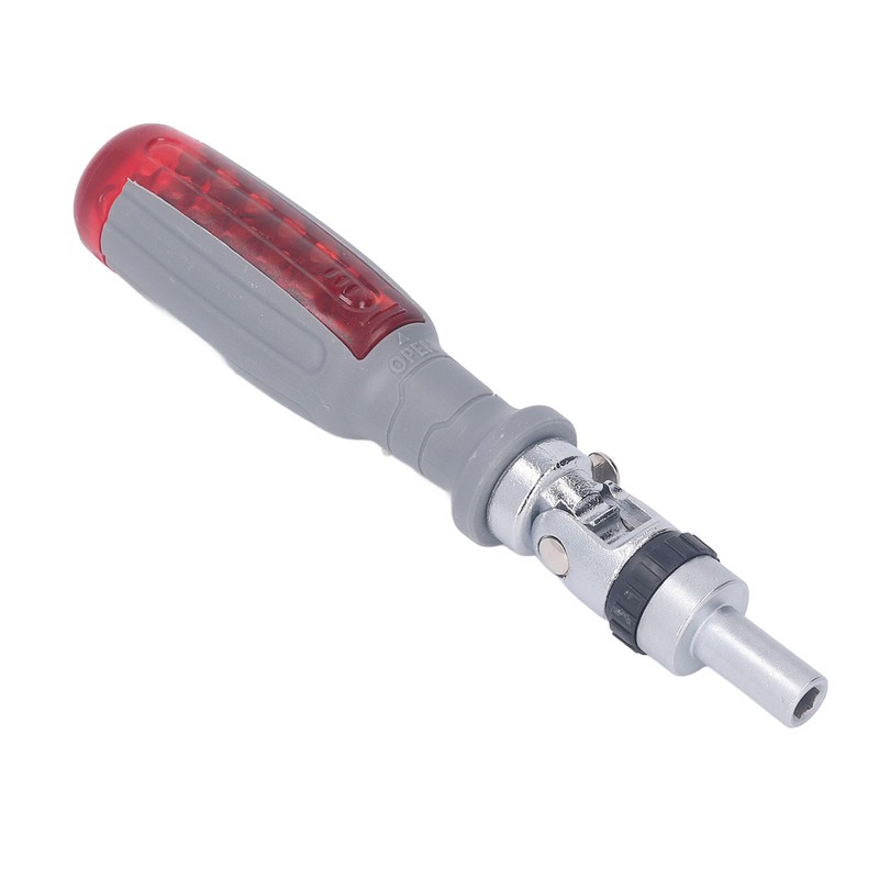 1/4 Ratchet Screwdriver with Drive Bit Assortment Set Bidirectional Magnetic