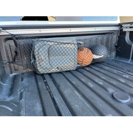 EACCESSORIES EA Trunk Organizer Cargo Net for Chevy Colorado GMC Canyon 2015-2023 - Envelope Style Cargo Net for Pickup - Premium Mesh Car Trunk Organizer - Compatible with Colorado Canyon