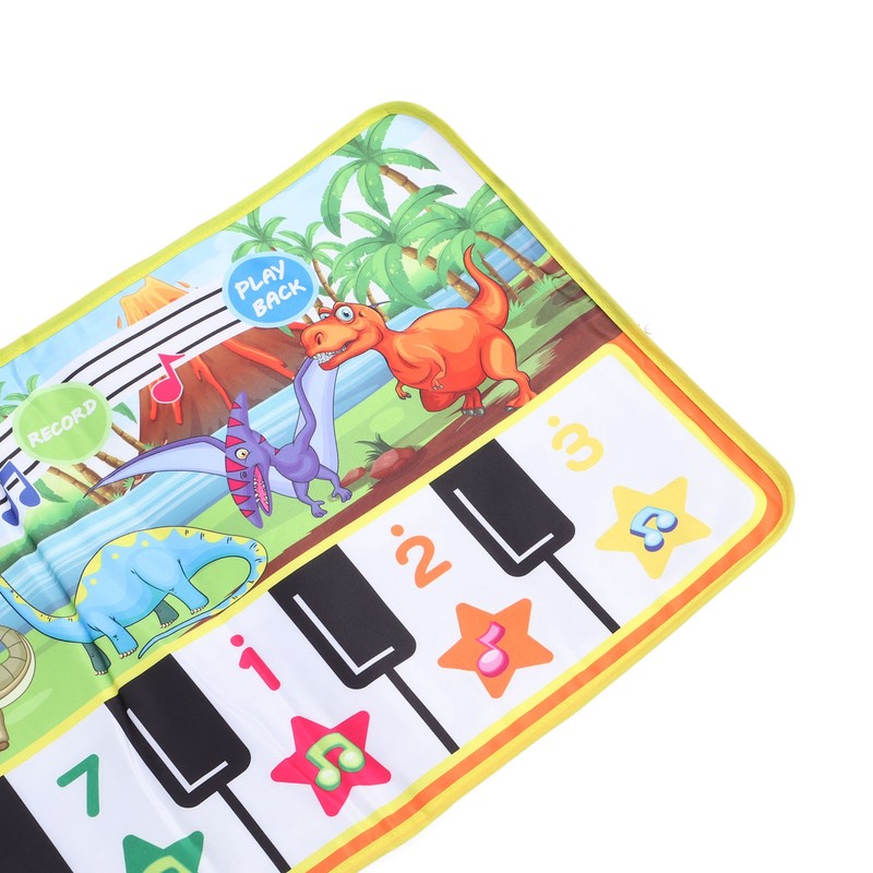 Baby Piano Keyboard Mat Improve Coordination Folding Educational Baby Musical