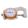 Flat Head Thickness Gauge 0 to 10mm Range Round Dial