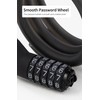5 Digit Password Lock, Scooter Anti-Theft Combination Lock, 4 Foot