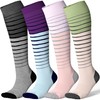 LEVSOX Compression Socks for Pregnant Women 20-30 mmHg Knee High