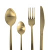 Chefmaker Set 16 cubiertos p/4 personas ENOLA G, mango redondo,