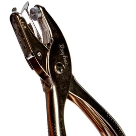 Rayher Hobby Hole Punch Pliers Length 12.5cm Hole Punch Card Drawers Metal Hole Punch, 1,5 mm