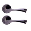 HANDLEZONE® Zena Lever On Round Rose Door Handles, Internal Passage