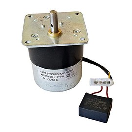 PelPro & Pleasant Hearth Synchronous 2 RPM Auger Feed Motor, SRV7000-670, for Pellet Stove PP130 PP150 PP60 PP70 PPC90 TSC90 PH35PS PH50CABPS PH50PS PHC90.