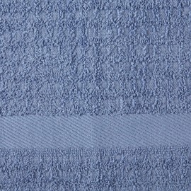 DII Basic Terry Collection - Juego de Toallas de Cocina Tipo gofre, 15 x 26 Pulgadas, Color Azul Lavado a la Piedra, 4 Piezas