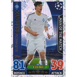 Topps Champions League Match Attax 15/16 Aleksandar Dragovic Man Of The Match 2015/2016 Trading Card
