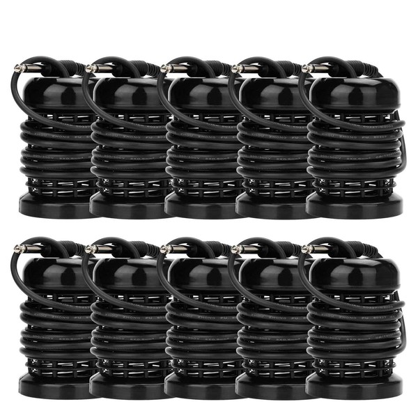 Healcity Ionic Arrays for Detox Foot Spa Bath Machine System, Pack of 10, Black