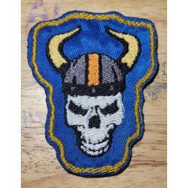 SIC Custom Sewing Viking Skull  - Iron On/Sew On Patch  10456