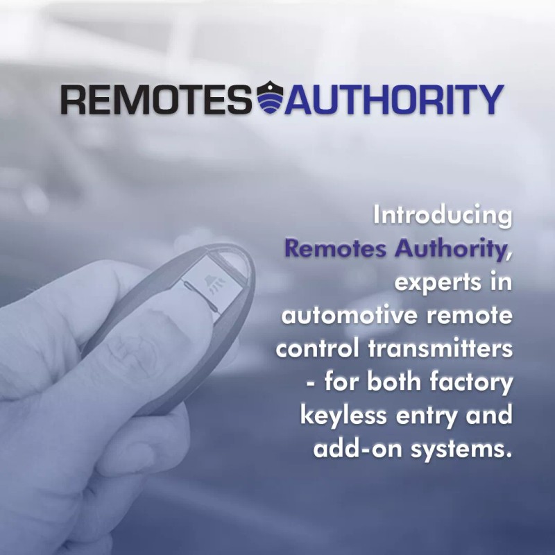Remotes Authority 4-Button ReMoto Transmitter (Replaces GM - FCC ID: