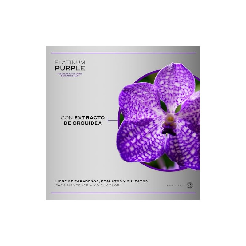 Martha Debayle Mascarilla Platinum Purple 200ml