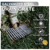 Galvanized Steel Drainage Grate, Heavy Duty B125 Floor Drain Cover,
