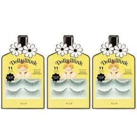 Dolly Wink Japan - Masuwaka wings produce Dolly Wink Eyelashes No.11 Pure suite 2DW3111 â˜… 3 Pack Set