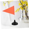 STOBOK 96pcs Small Flag Holder Stands Desk Flag Base for