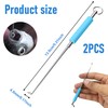 2 Pack Stainless Steel Fishing Hook Remover - Safe &