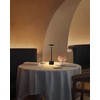 PUSU Portable Table Lamp Battery Powered LED Lamp Cordless Table