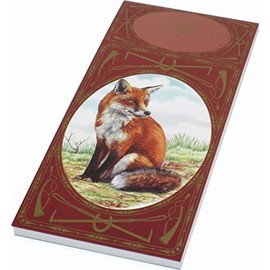 Simon Lucas Designer Bridge Score Pad - Fox - Rubber Bridge