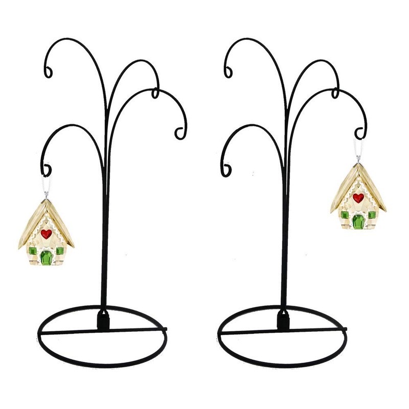 HOHIYA Ornament Display Stand Holder Christmas Hanger Hook Dog Cat