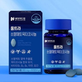 네이처드림 울트라 쏘팔메토옥타코사놀 900mgx60정(1개월분) /남성건강식품 Nature Dream Ultra Saw Palmetto Octacosanol 900mg x 60 Tablets (1 Month Supply) / Men's Health Supplement