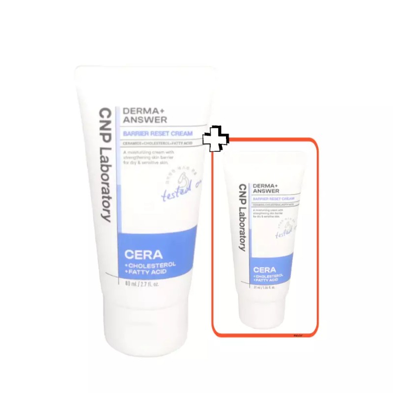 Chan & Park 차앤박 더마앤서 배리어 리셋 크림 80ml(+미니 31ml+스티커팩)