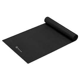 Gaiam - Esterilla de yoga de calidad superior de 5mm, lisa, gruesa y antideslizante para todo tipo de ejercicios de yoga, pilates y gimnasia (173 cm  