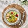 E-far Pasta Bowls Set of 4, 35oz Large Salad Bowl
