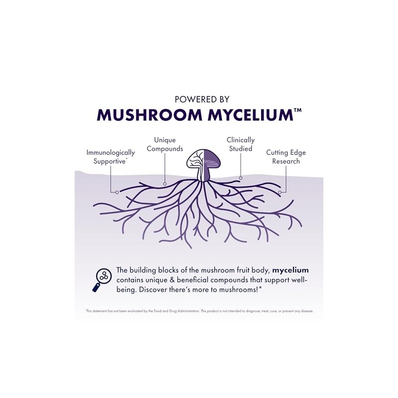 Host Defense Lions Mane (Hericium Erinaceus) 60 Capsules