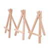 12 x Wood Mini Easel Triangle Frame, Wedding Table Card
