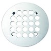 Westbrass Florestone Snap-In Shower Strainer, Polished Chrome, D3191-26