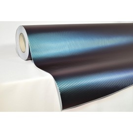 VViViD Chameleon Carbon Air-Release Adhesive Vinyl Pinstripe Tape Roll (1 Inch x 20ft)