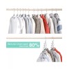 Kleverise Stainless Storage Space Saving Organizer Cascading Closet Clothes Hanger