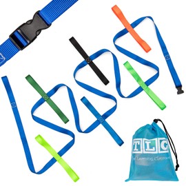 The Learning Classroom 12-Child plus 4-Child Extension Walking Rope for Preschool | Daycare w/ Carry Bag.
