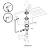 Wirquin 30723117 Drain Fitting for Sinks ø90 mm Diameter 1