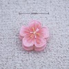 Cmokifuly Rotary Knob for Mechanical Keyboard, Handmade Resin Cute Sakura