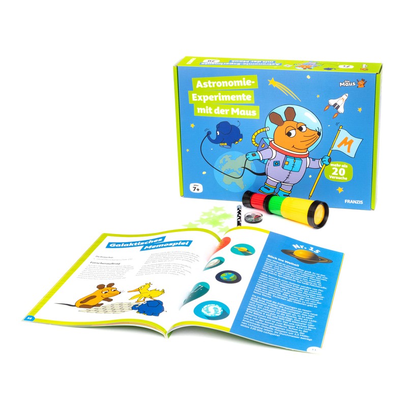 FRANZIS 67177 Astronomy Experiments with the Mouse, 20 Trials for