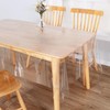KATIMI PVC Clear Table Protector, 137 × 198cm Transparent Table