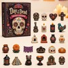 Day of the Dead Skull Advent Calendar 24 Days Ornament