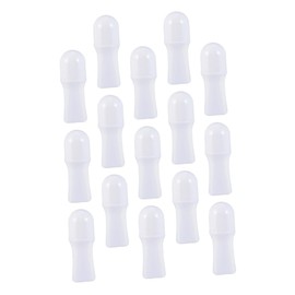 SAFIGLE 15pcs Oil Roller Bottles Refillable Plastic Containers with Roller Ball for Essential Oils Homemade Deodorants Convenient Durable Travel Bottles for Men and Women