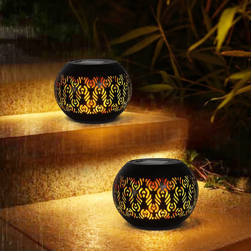 Solar Table Light Outdoor Waterproof - Solar Powered LED Lamp