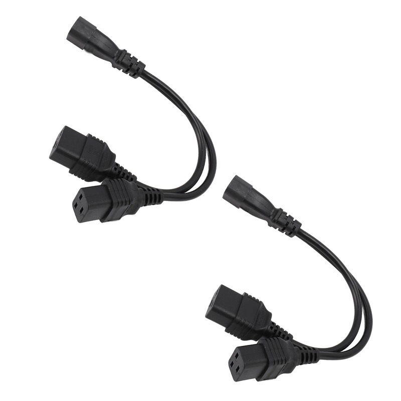 Power Cord Splitter Adapter IEC 320 C14 to IEC320 C19